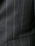 pinstripe short blazer