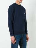 chest patch sweatshirt