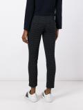 polka dots skinny trousers