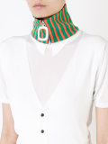 zipped detached collar