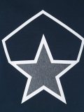 星星印花套头衫