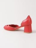 chunky heel pumps