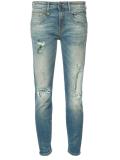 distressed skinny jeans 