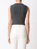 round neck knit blouse