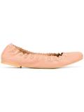 scalloped ballerinas