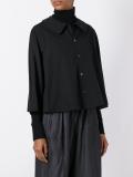 loose fit cropped jacket