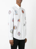 logo print shirt