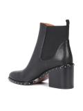 studded sole ankle boots