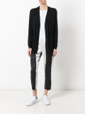 sheer back cardigan