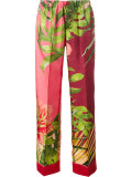 jungle print pyjama trousers