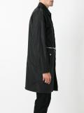 mid-length zipped parka