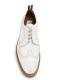 brogue detail Derby shoes