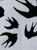 Swallow Swarm patch sweatshirt