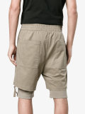 double layer cargo shorts