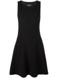 sleeveless flared dress