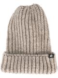 chunky knit beanie