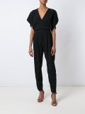 v-neck jumpsuit