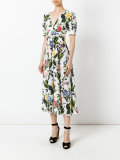 floral print tea dress