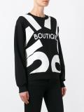 logo print sweatshirt