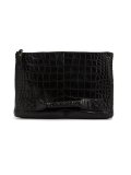 top zip clutch