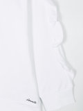 ruffled sleeves sweatshirt 