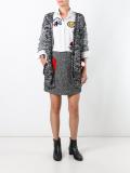 knitted pom-pom detail cardigan