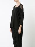 high low hem blouse 