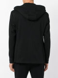 hooded blazer