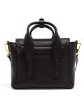 Grained Leather Mini Pashli Satchel