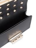 mini flower embellished clutch