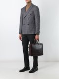 double breasted houndstooth jacket