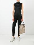 metallic tote