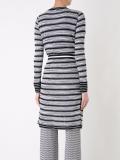 open midi cardigan