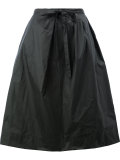 flared mid-length skirt