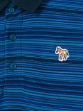 striped polo shirt