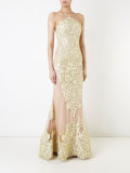 embellished fishtail gown 