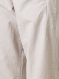 straight cropped trousers