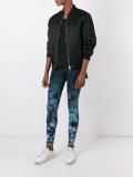 macramé detailing leggings