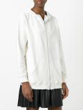 zipped hoodie