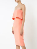 flared trim dress