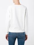 quote print sweatshirt