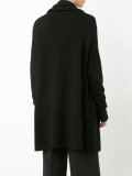 shawl lapel cardi-coat