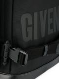 logo print backpack