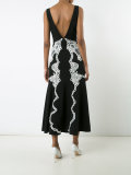 lace appliqué gown