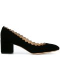 'Lauren' velvet pumps