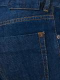 cropped tapered jeans