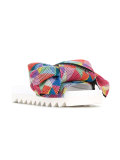 oversized knot sandals
