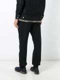 logo print track pants 
