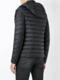 zipped detachable hood jacket