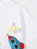 space print T-shirt